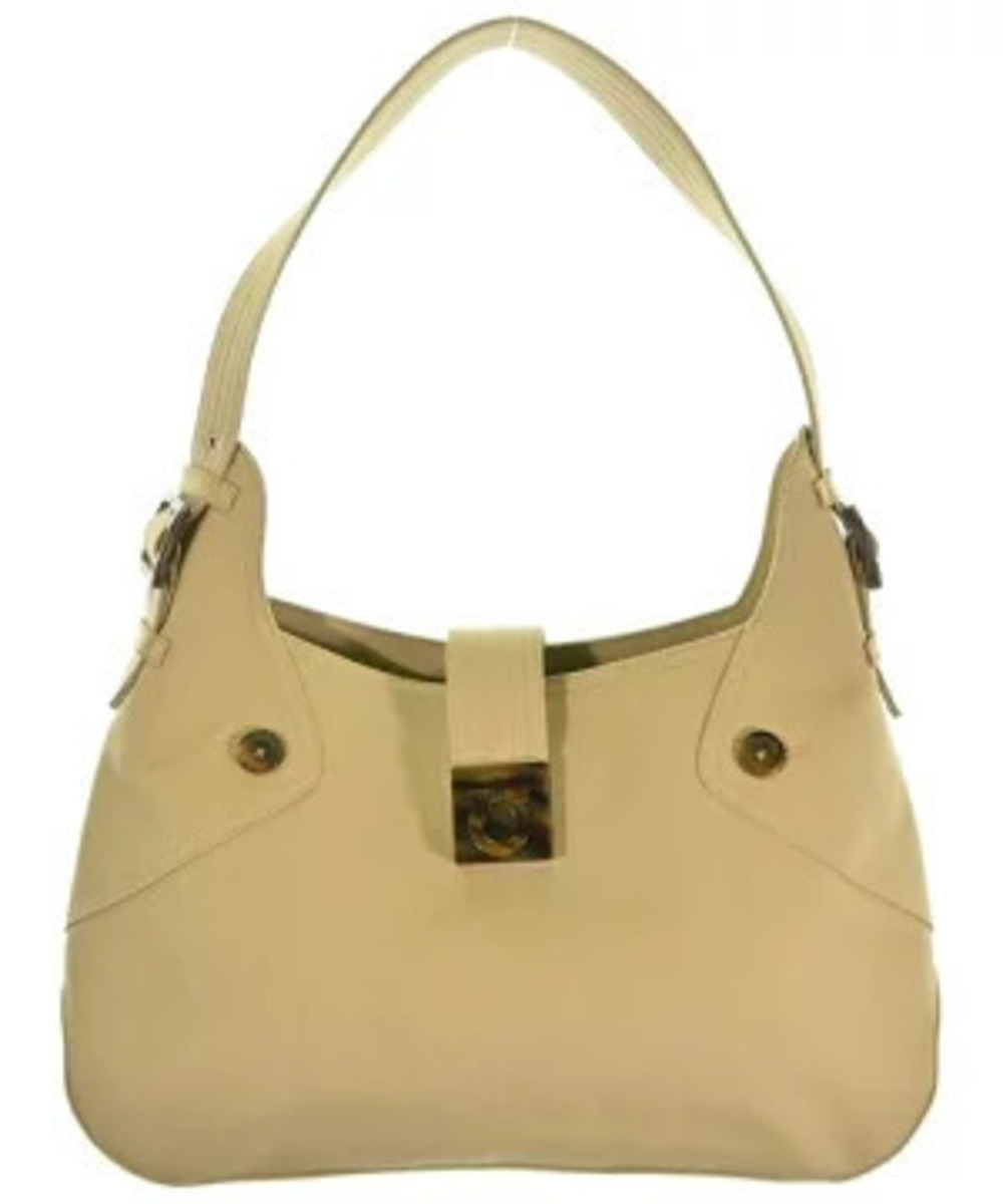Salvatore Ferragamo Handbag Beige Cream